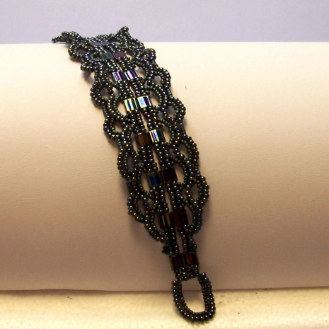 All Laced Up tila Bracelet beading tutorial