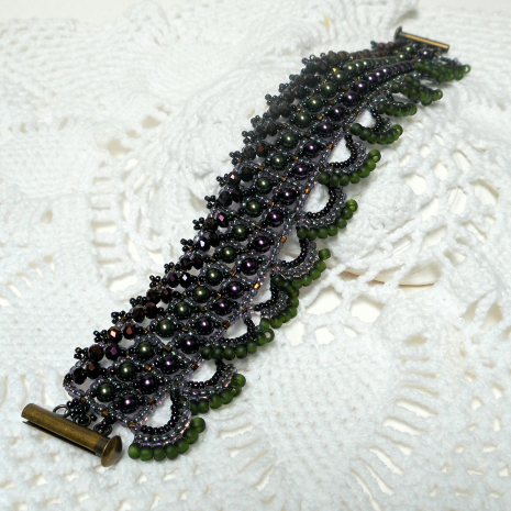 Beading tutorial Avalon Bracelet