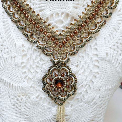 Beading tutorial Avalon Neckace