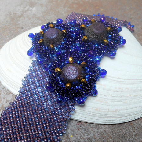 Beading tutorial Damsel Flower