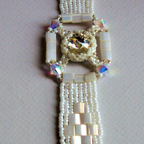 Diamond Rio peyote bracelet beading tutorial