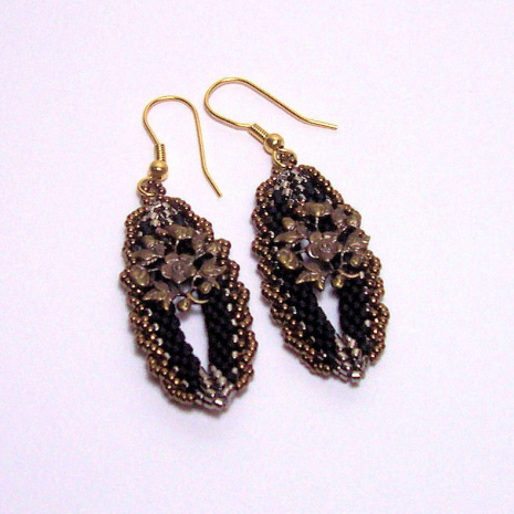 Beading tutorial Ephiphany Earrings