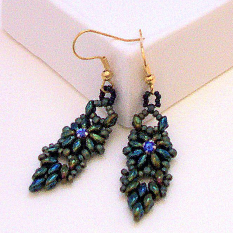 Beading Tutorial Tah Dah Superduo Earrings